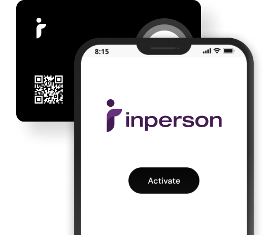 Pair your app with your inperson card